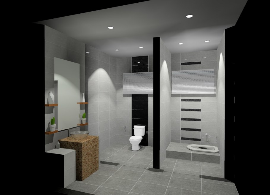 Дизайн санузлов в бизнеццентре