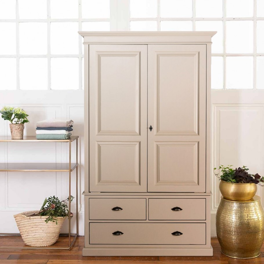 SONGESAND СОНГЕСАНД шкаф платяной коричневый120x60x191