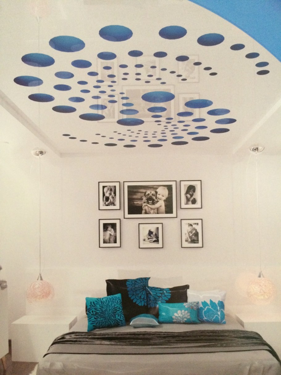 Перфорированный модульный потолок