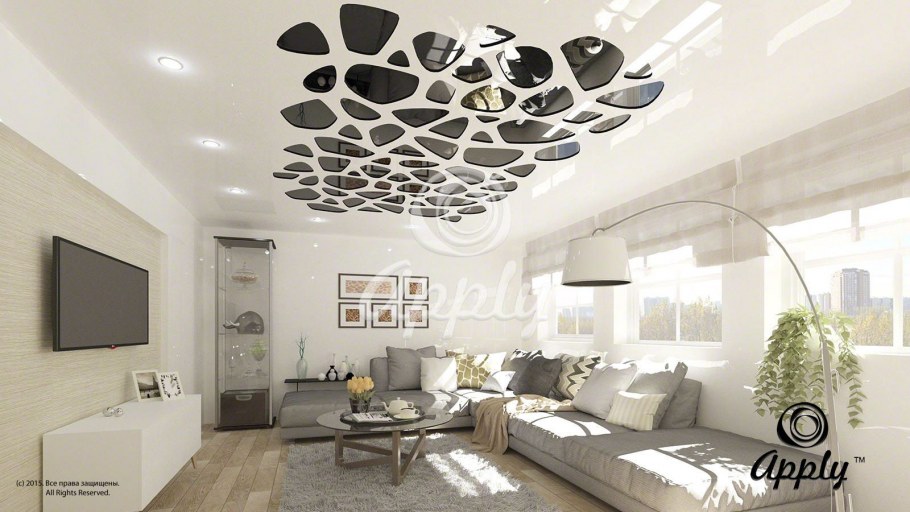 Перфорированный натяжной потолок