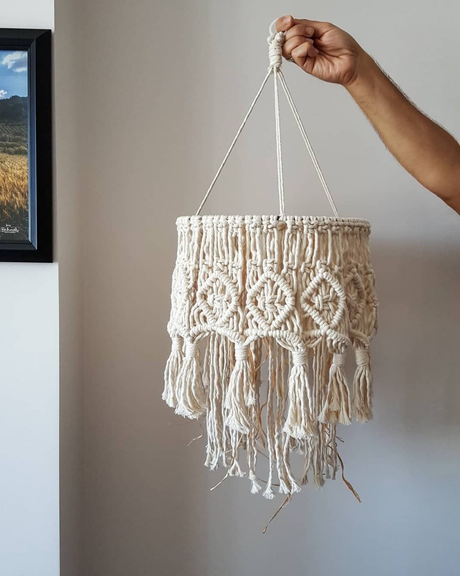 Вязаный декор в интерьере