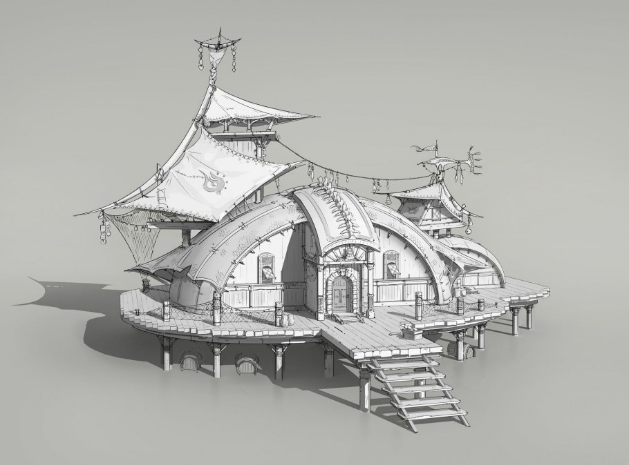 Фантазийный стиль в архитектуре