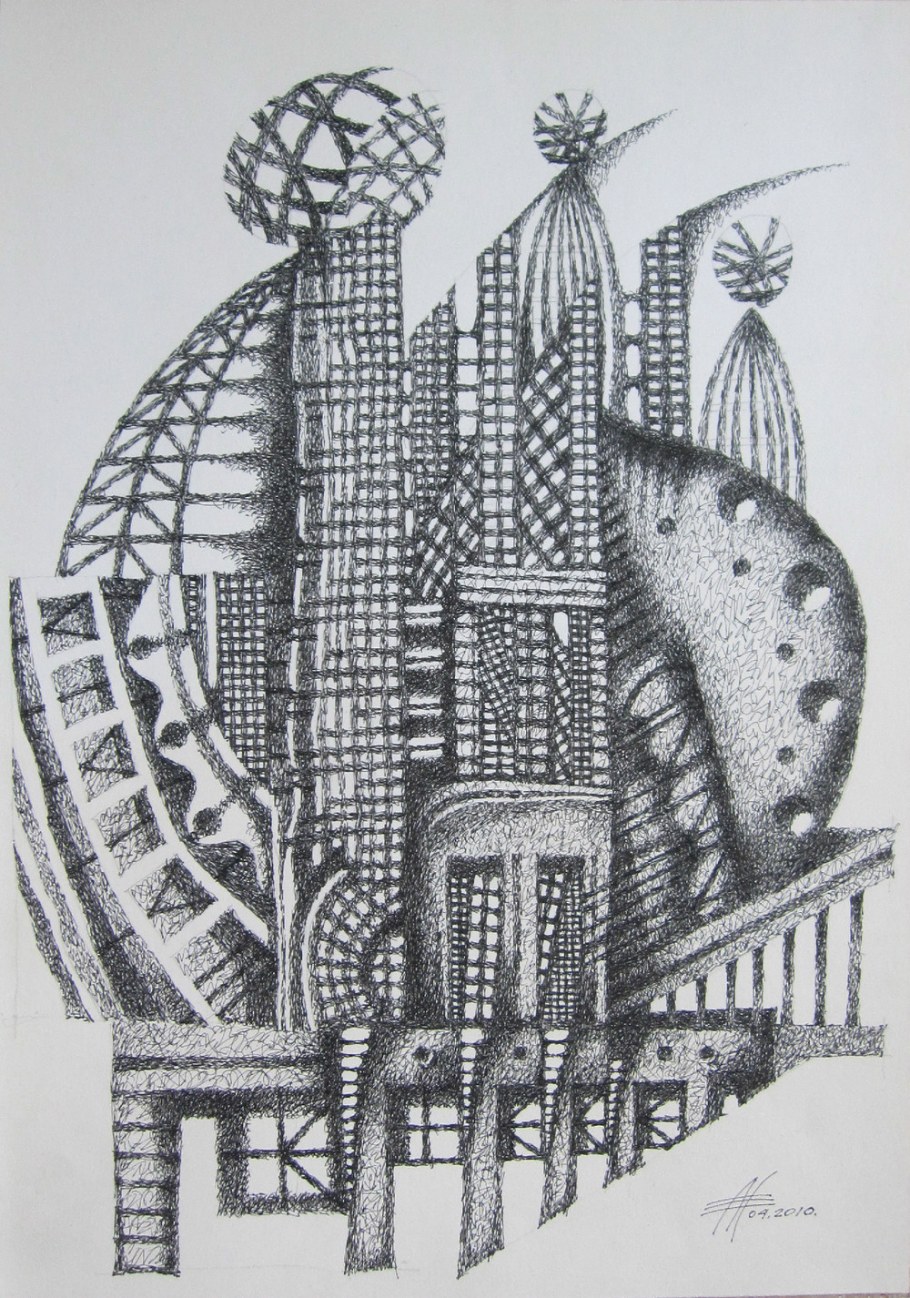 АРХИГРАФИКА архитектурная фантазия