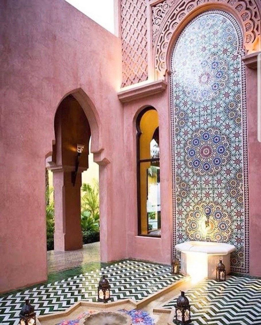 Прихожая в Восточном стиле