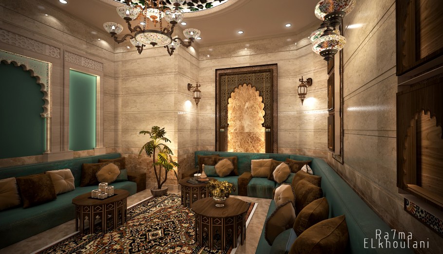 Марокканские узоры в интерьере