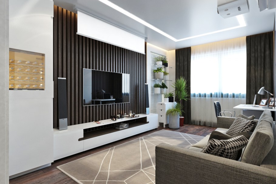 3х комнатная квартира в современном стиле