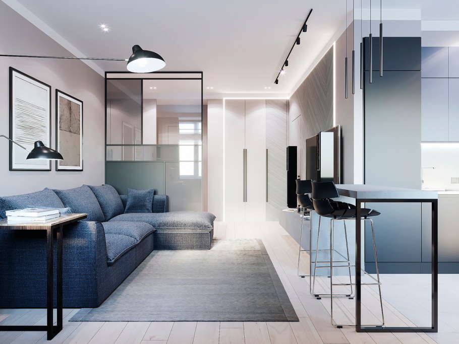 Интерьер квартиры 52 кв.м