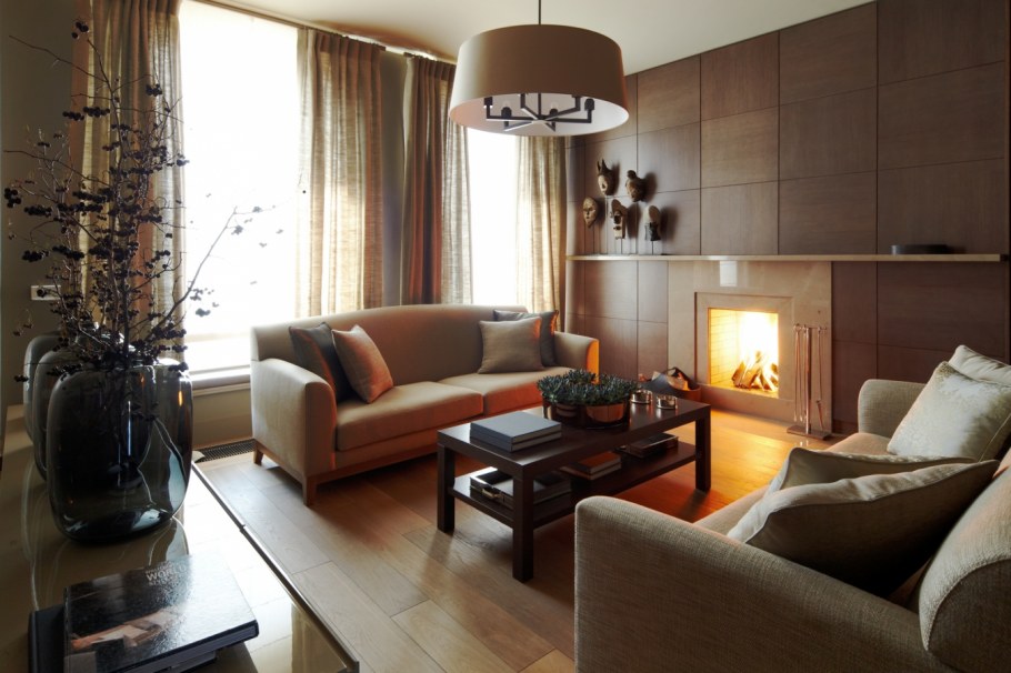 Интерьер гостиной в европейском стиле