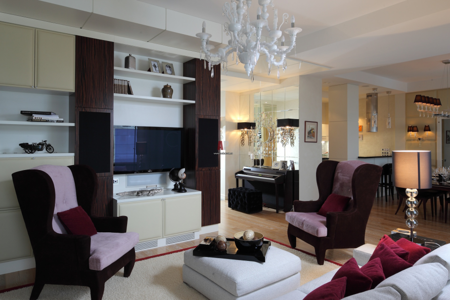 Гостиная в европейском стиле