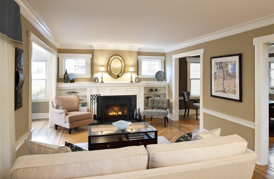 Современный американский интерьер