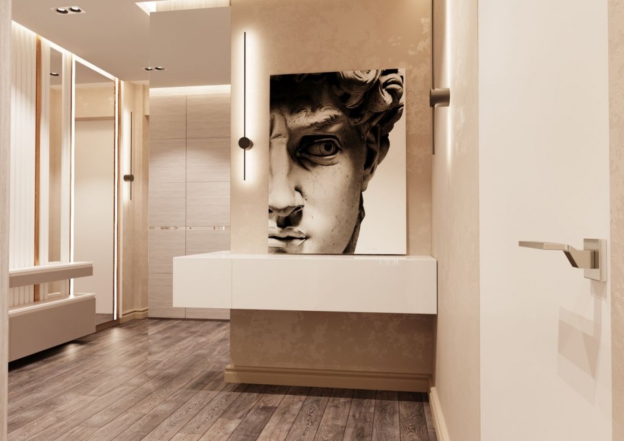 Прихожая Контемпорари яркий