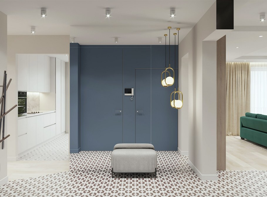 Холл в стиле Контемпорари