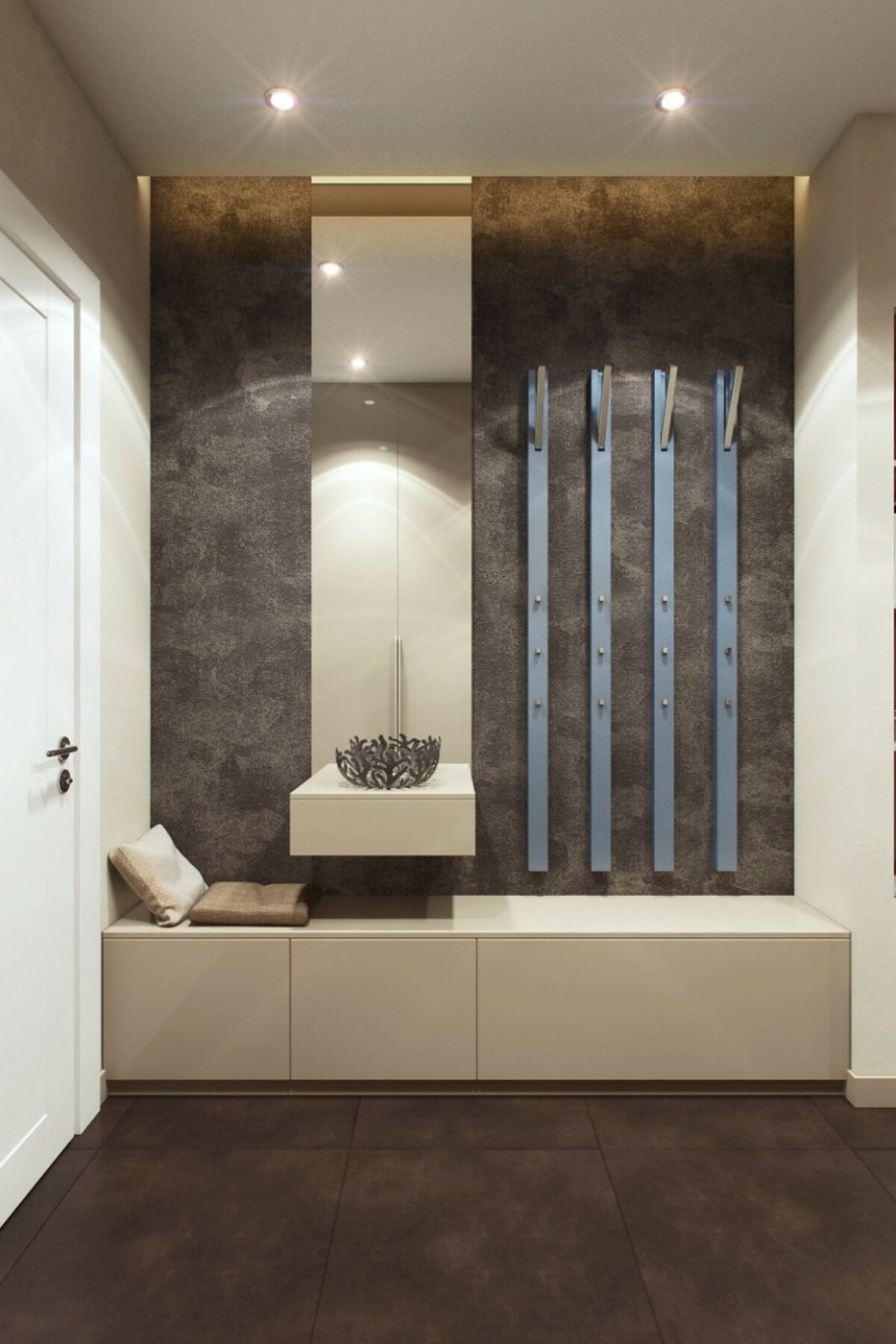 Стиль Контемпорари в интерьере прихожей