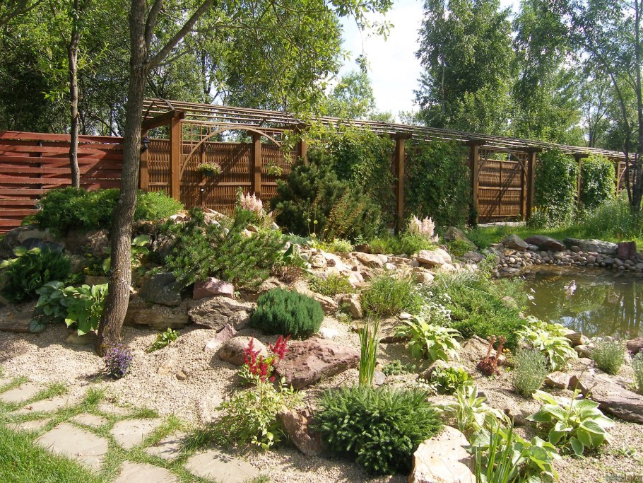 Рокарий в стиле Кантри