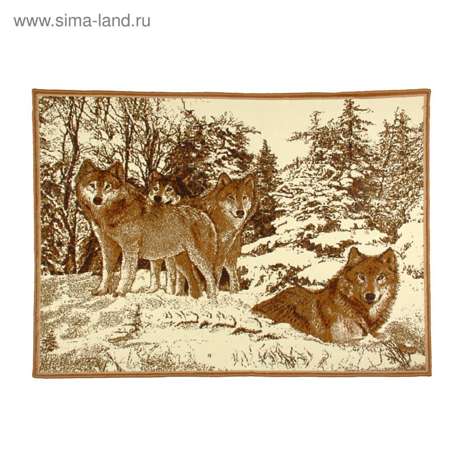 Коврик головоломка круги smile Decor