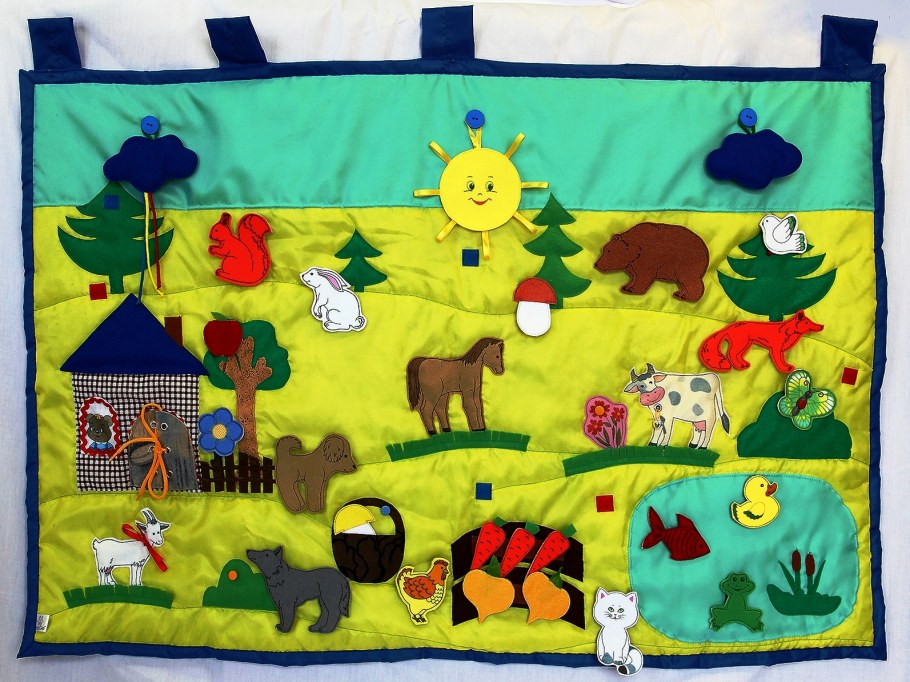 Сенсорный коврик для детей