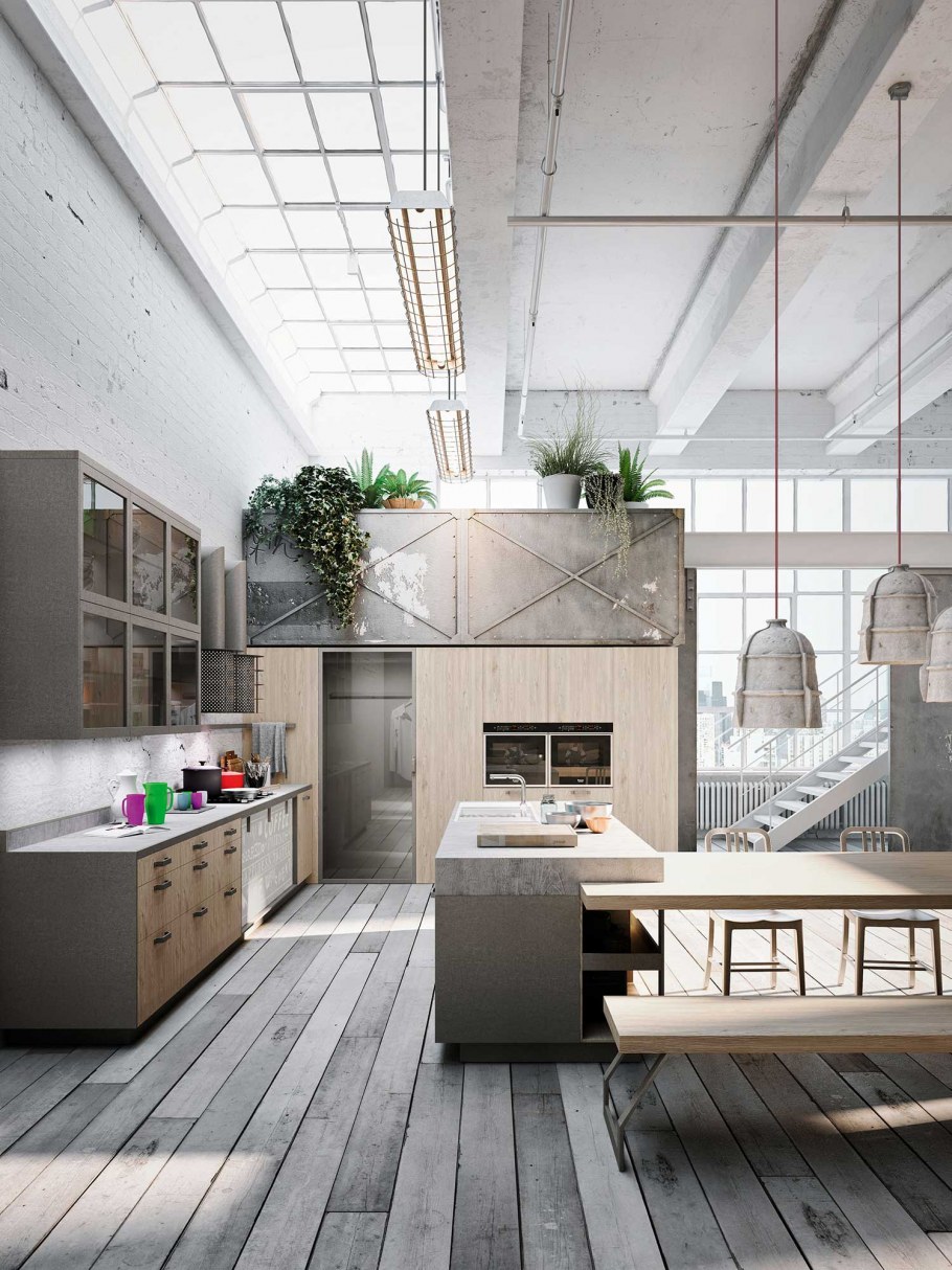 Кухни Снайдеро лофт