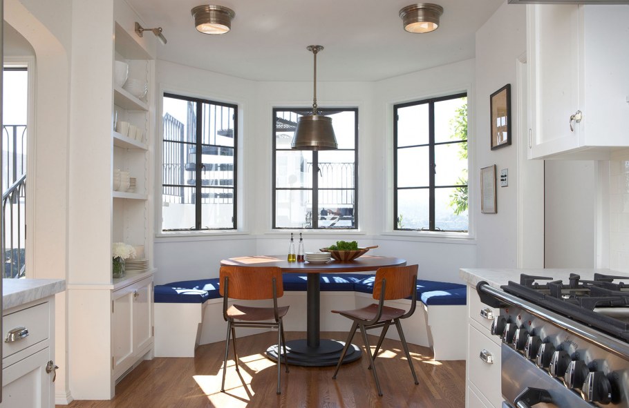 Кухня Прованс в п44т с эркером