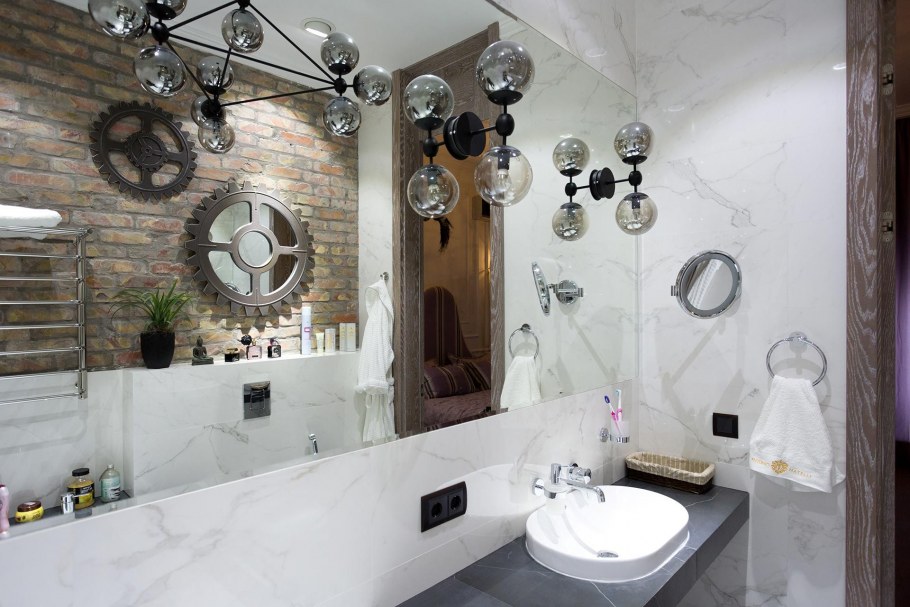 Светильники для ванной в стиле лофт
