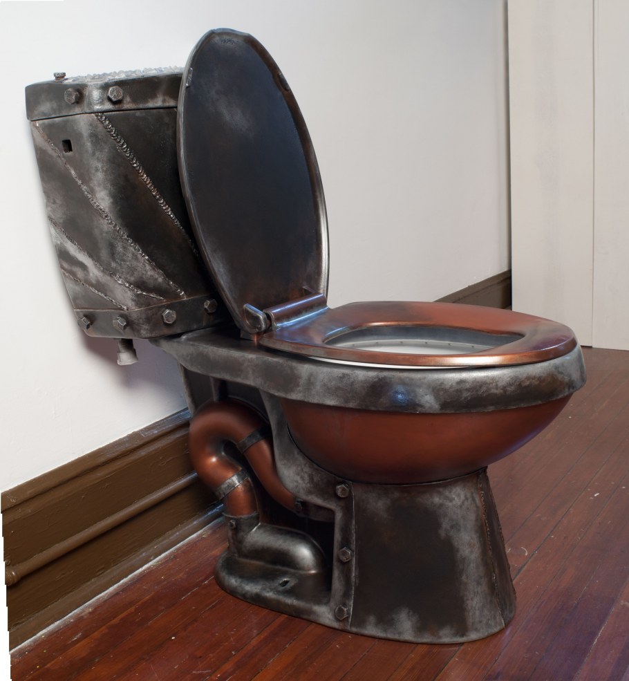 Туалет в стиле стимпанк