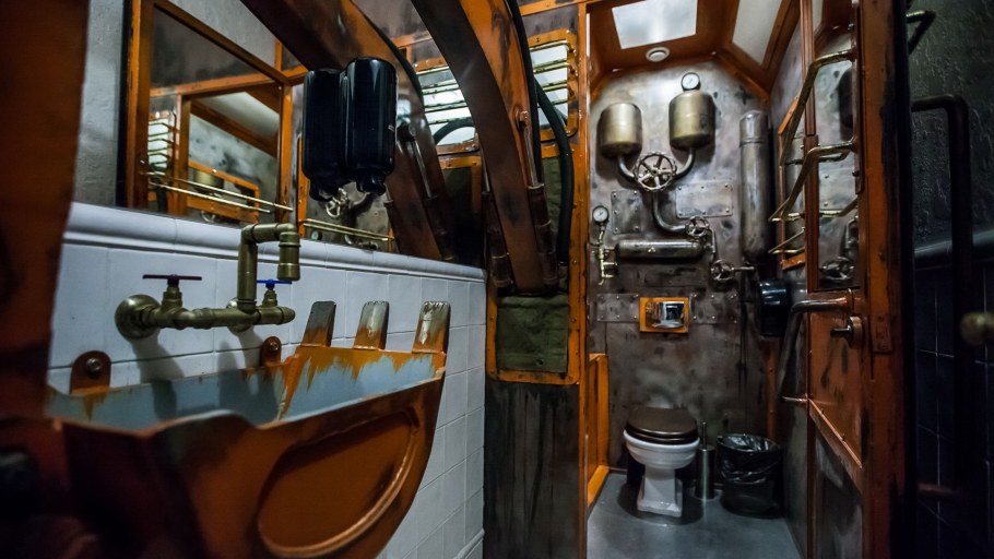 Унитаз стимпанк