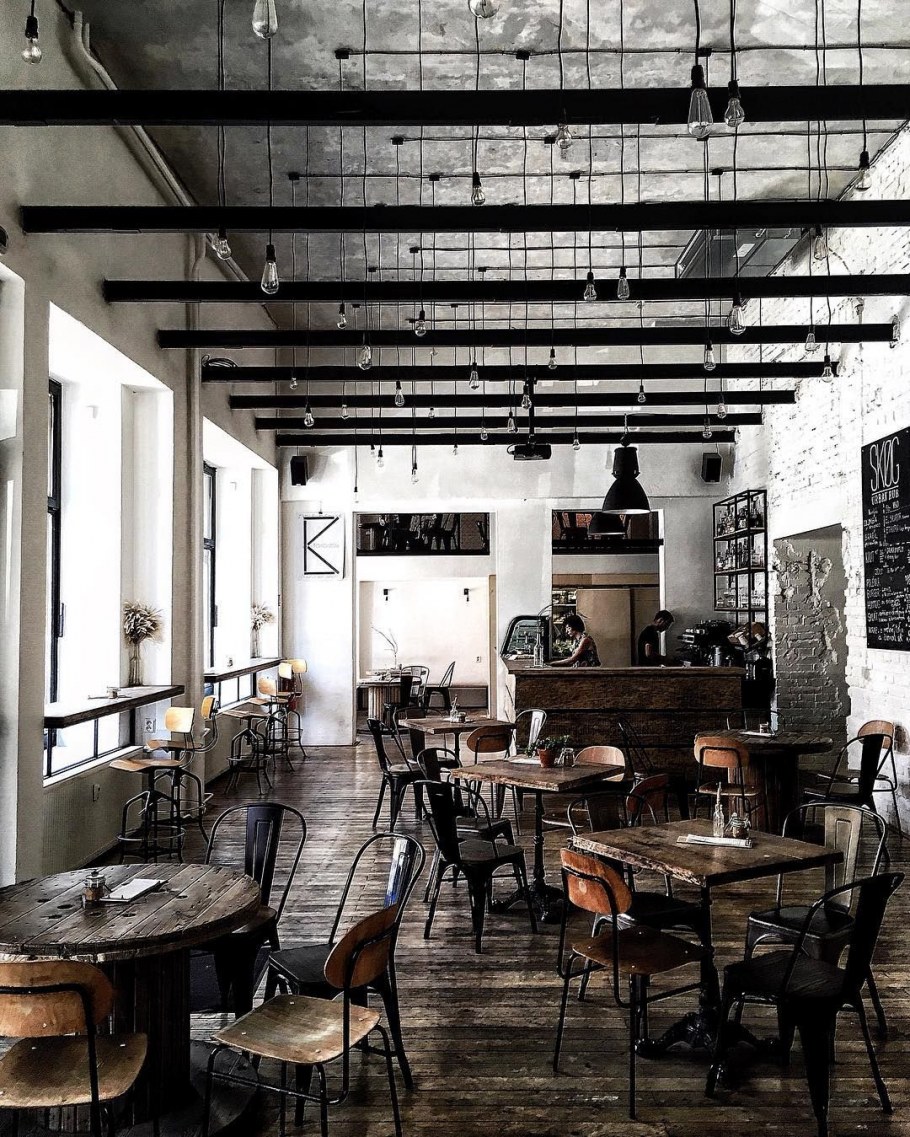 Ресторан СПБ стиль индустриал