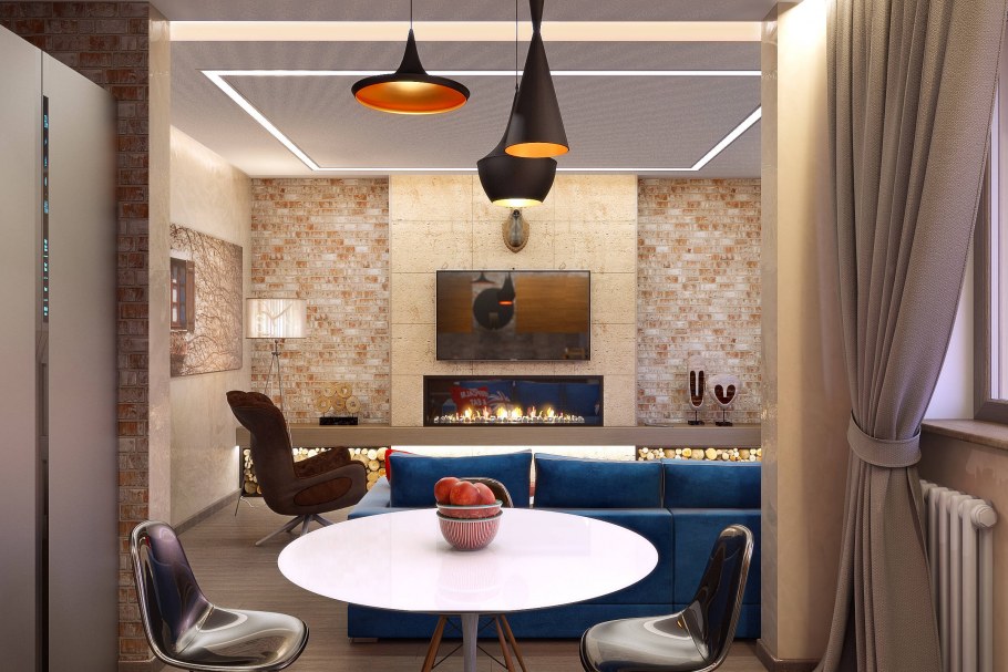 Кухня в стиле гранж