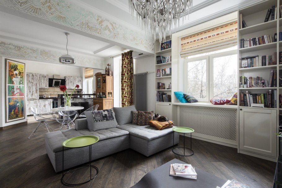 Гранж гостиная