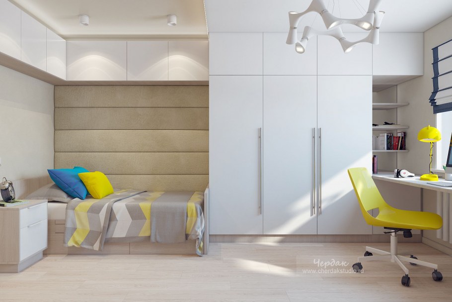 Комната для девочки в скандинавском стиле