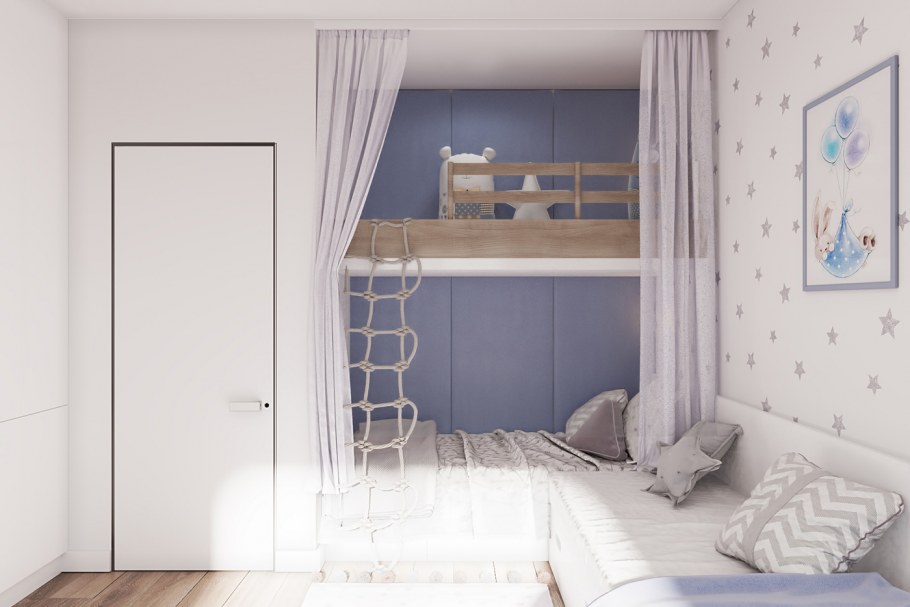 Комната Минимализм для подростка