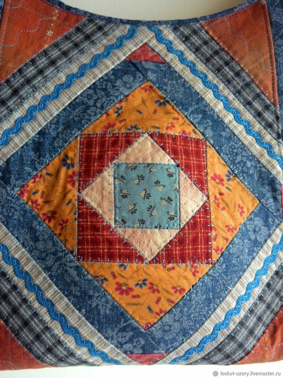 Пэчворк из мебельной ткани