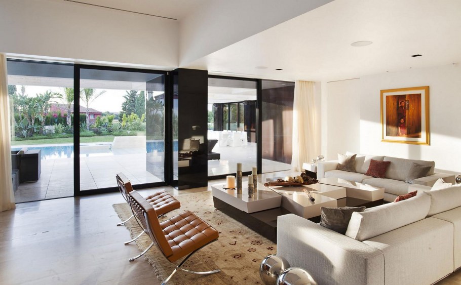 Загородный дом в стиле лофт