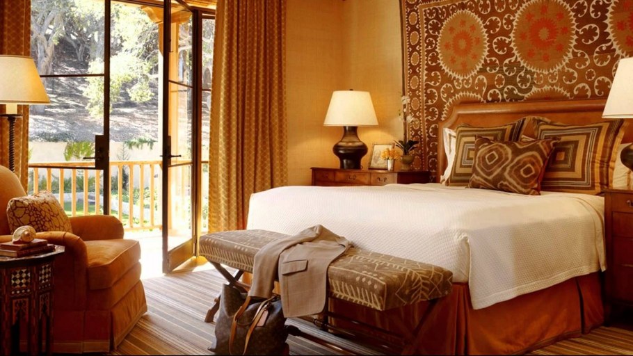 Спальня в стиле сафари Африка