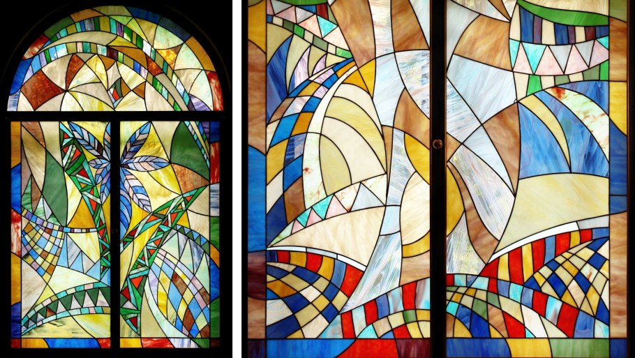 Витраж Тиффани ар-деко
