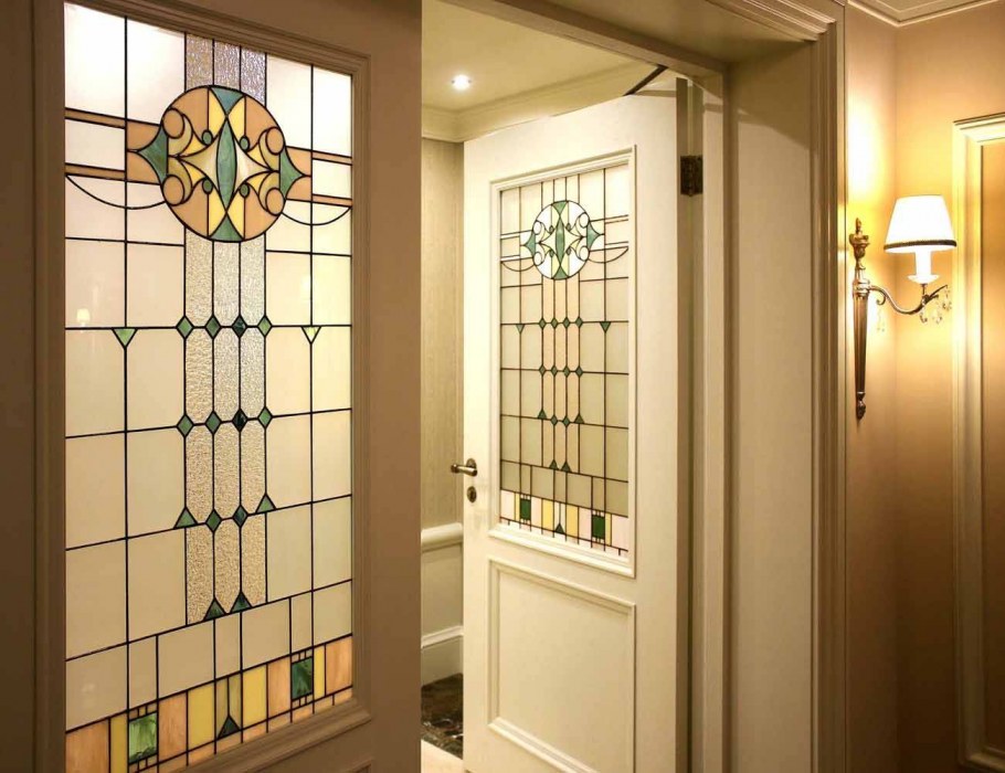 Витражи в интерьере