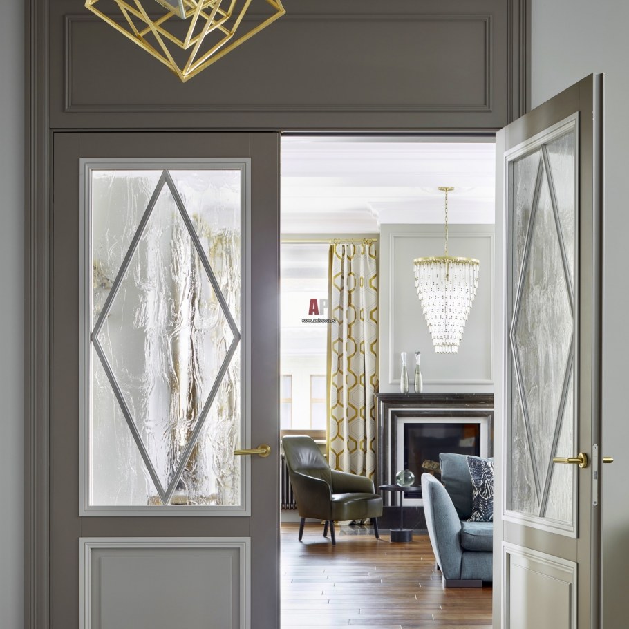 Межкомнатная дверь ардеко с фрамугой