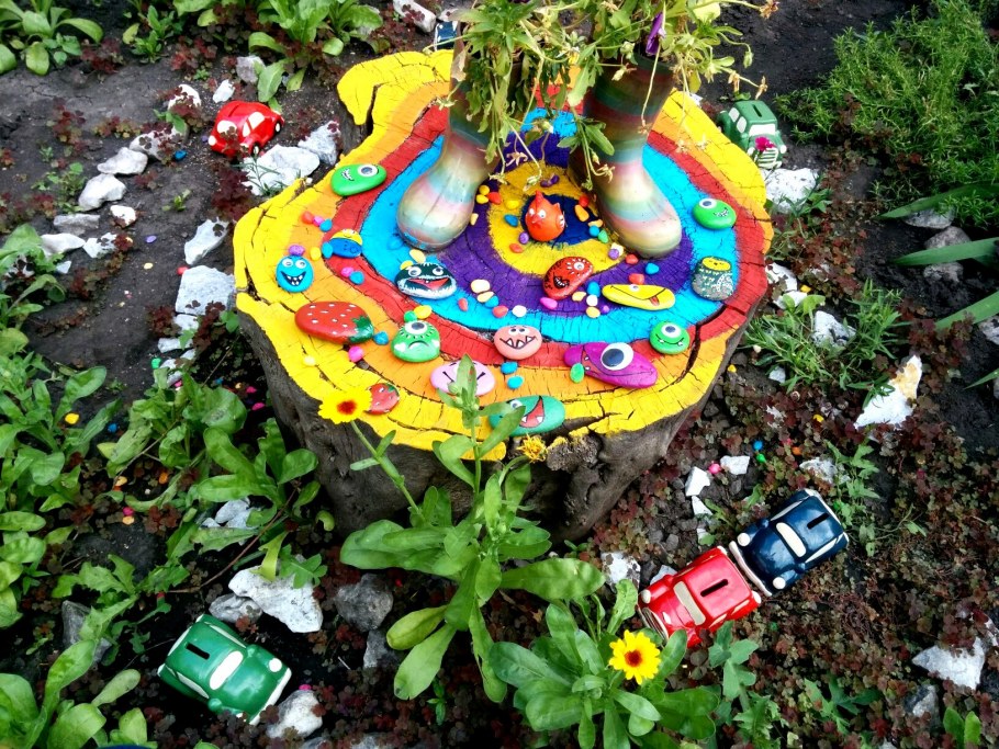 Дорожка из спилов