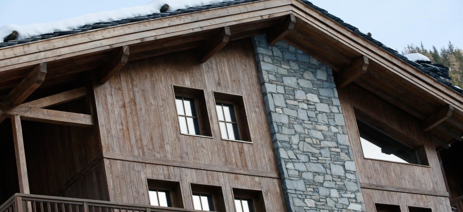 Стиль Шале фасад