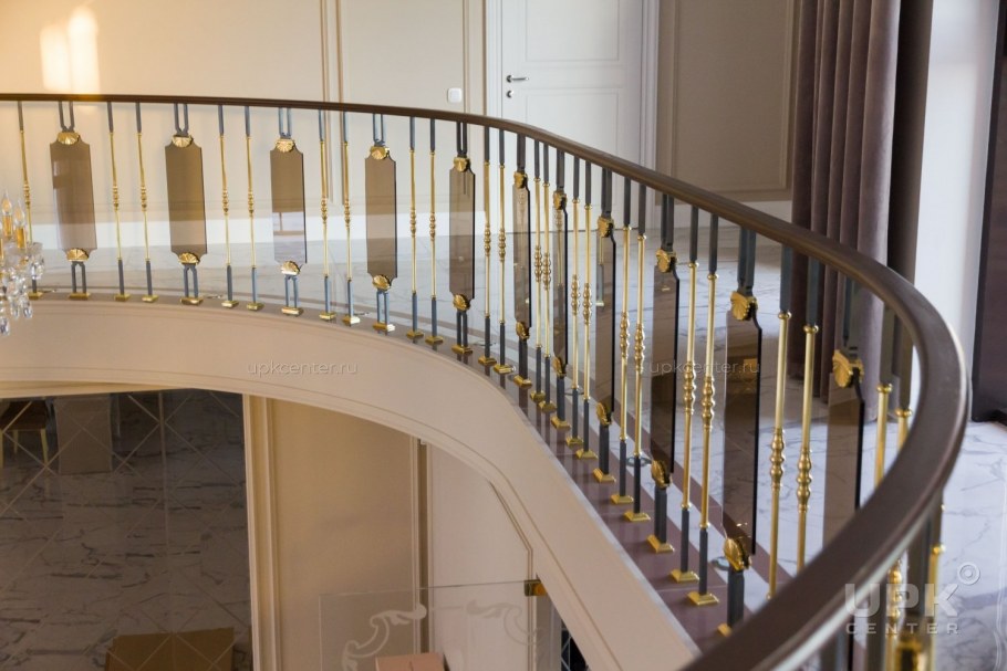 Дизайнерские ограждения для лестниц