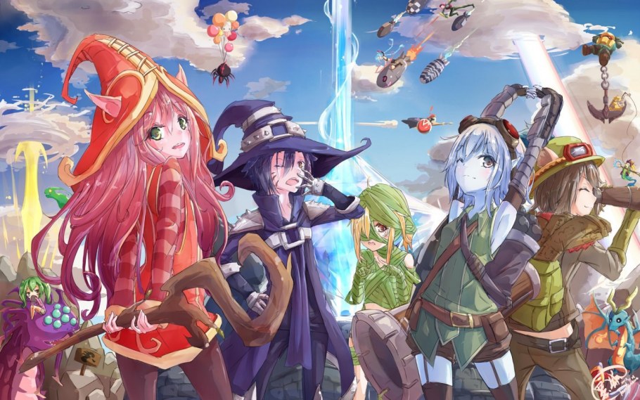 Спальня в стиле аниме