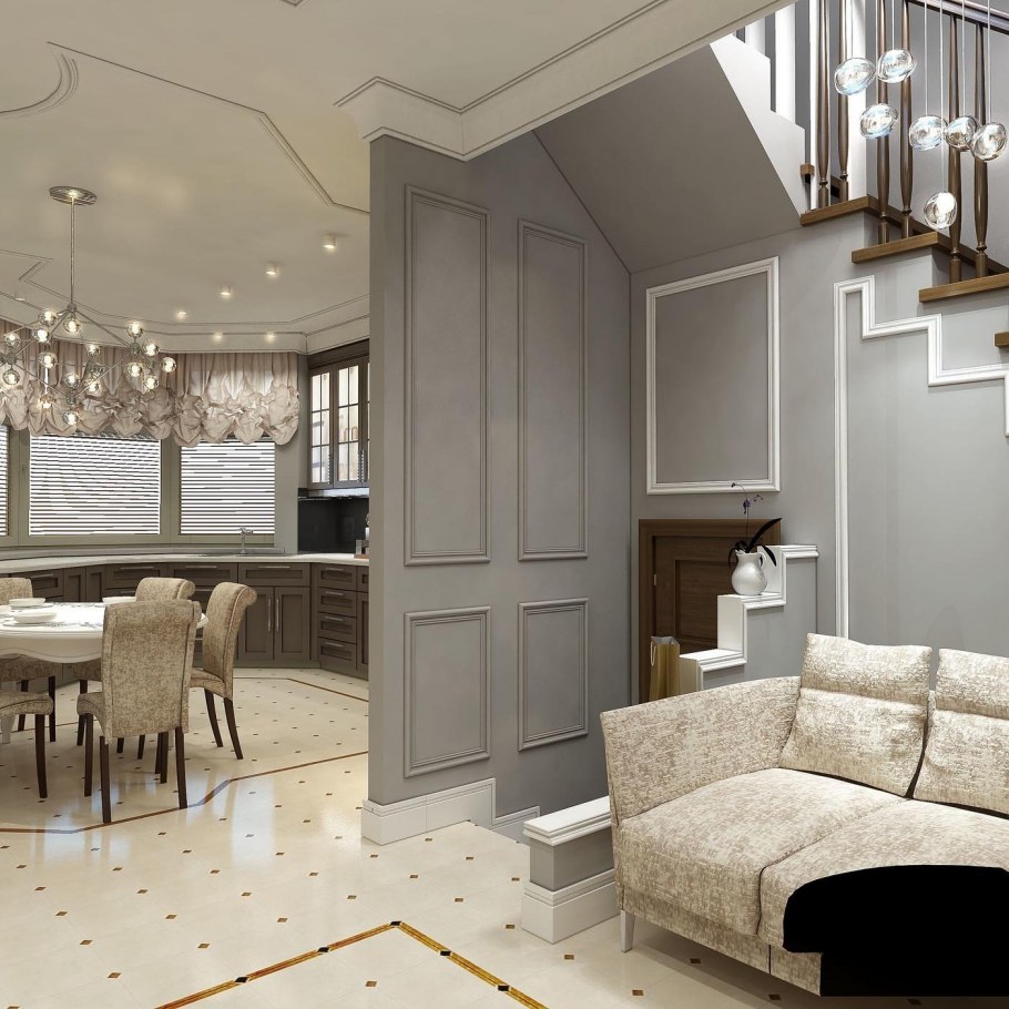 Интерьер таунхауса