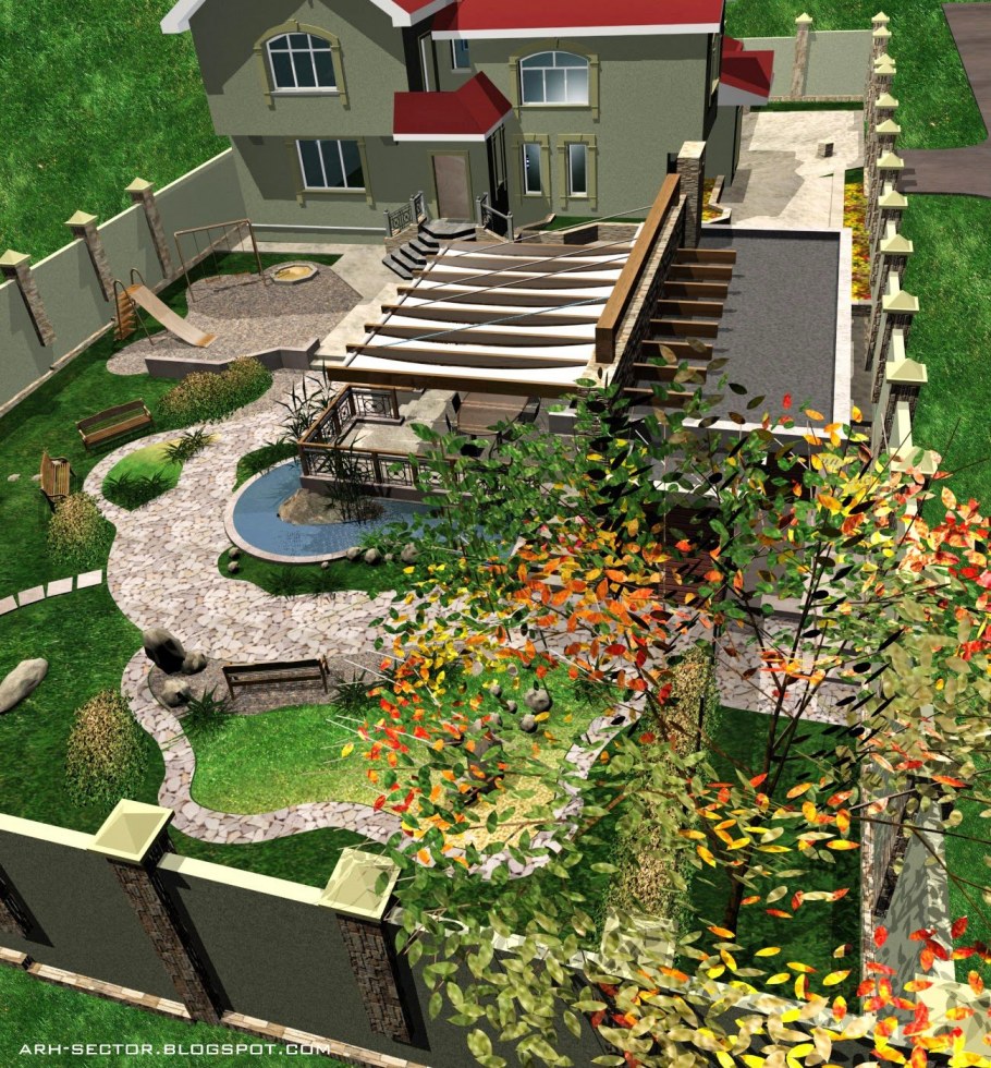 Облагораживание участка