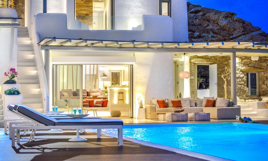 Гостиная на вилле