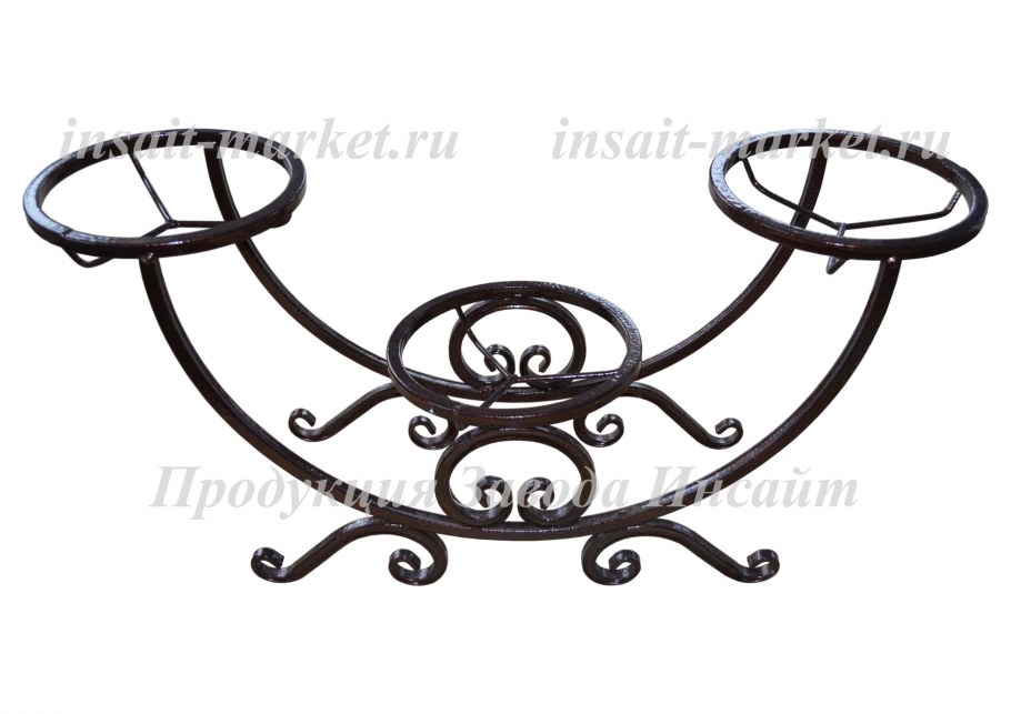 Кованые подставки для цветов
