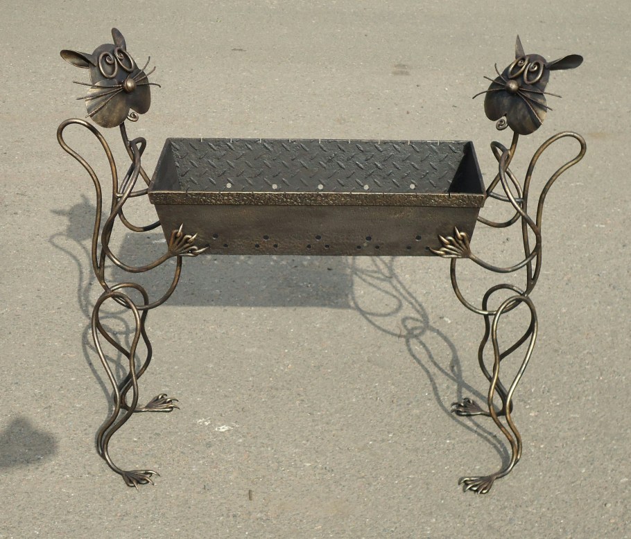 Подставка для цветов ковка