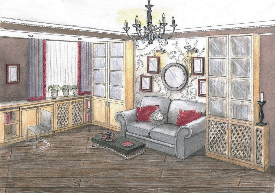 Подборка материалов дизайн интерьера