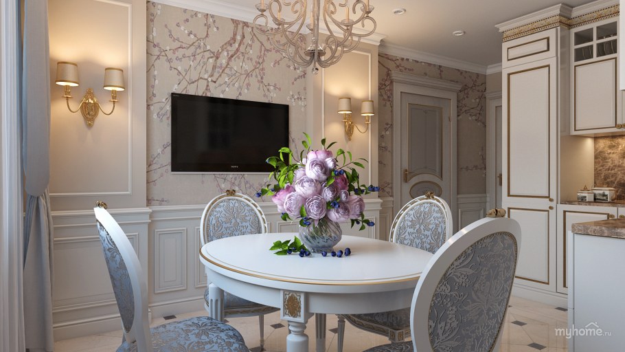 Кухни в стиле Неоклассика