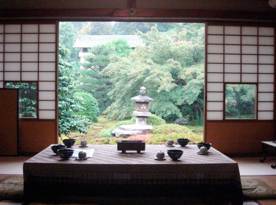 Чайная церемония в Японии чайный домик