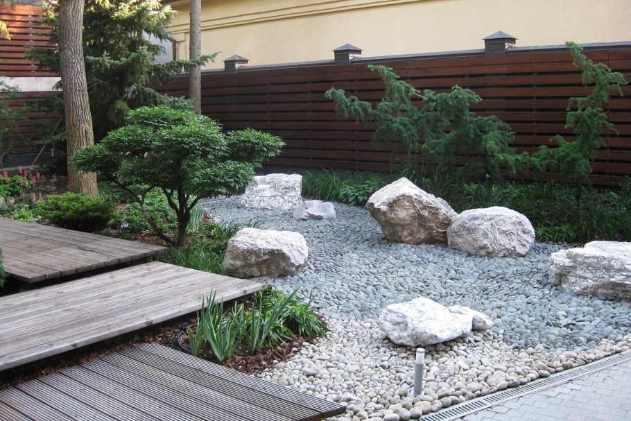 Рокарий гравийный сад