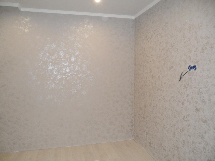 Венецианская штукатурка в хрущевке